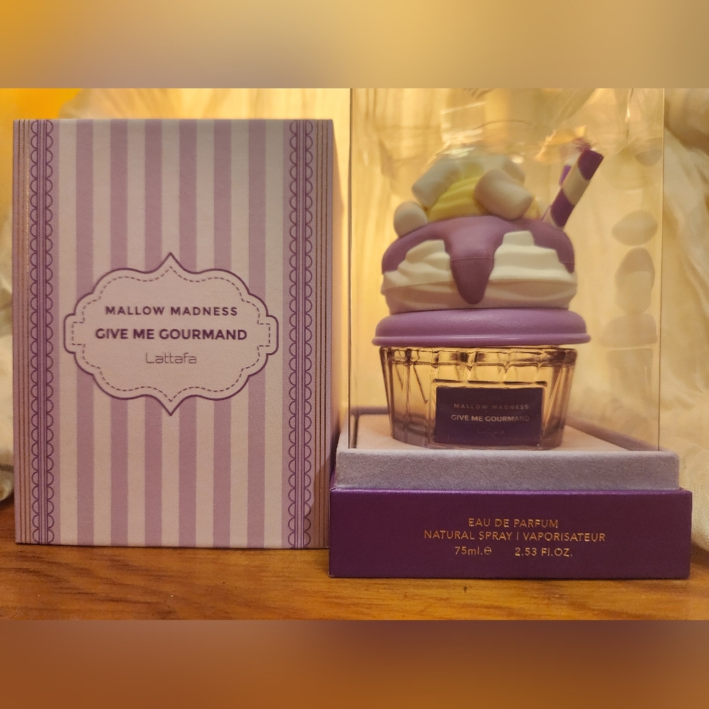 [SOLD]Lattafa Mallow Madness: Give Me Gourmand Perfume – 75ml – Brand New in Box